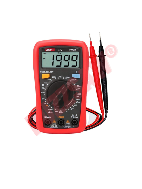 UNI-T UT33D+ Palm Size Multimeter