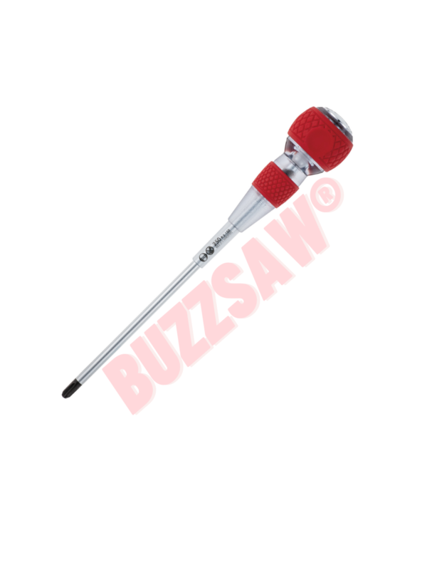 Vessel Tang-Thru Screwdriver w/Ceramic Ball (for electric works) No.250(Ph No.3 x 150)