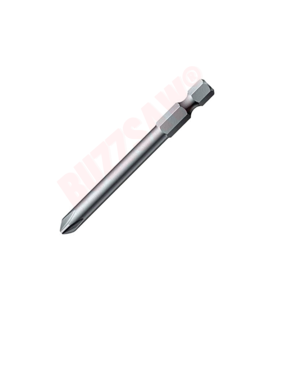 DreBon Phillips Bit PH-3(6mm) Length:- 75mm Shank:- 1/4" (Pack of 10pcs)