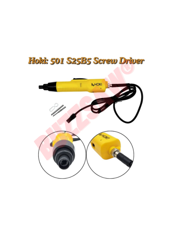 Hoki: 2-in-1 501 S25B5 Screw Driver With SDS-39 Power Supply - Image 2
