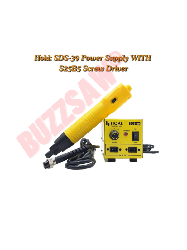 Hoki: 2-in-1 501 S25B5 Screw Driver With SDS-39 Power Supply - Image 3