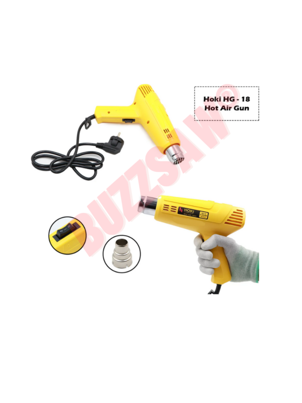 Hoki: DUAL TEMPERATURE HOT AIR GUN - Image 2