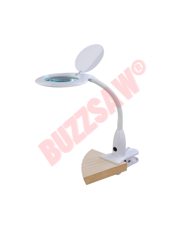 Desk Top Magnifying Lamp with LED 14W+5″ 4x Lens KDM9101BC